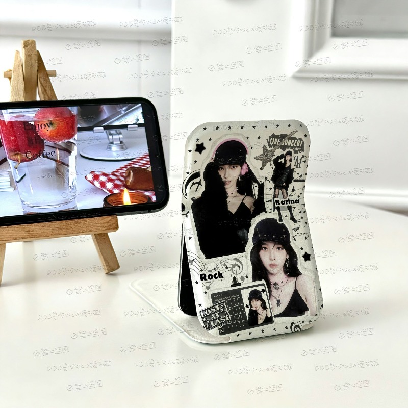 Travel Accessories Gadget - Aespas Mini Katlanır Makyaj Aynası Dikey
