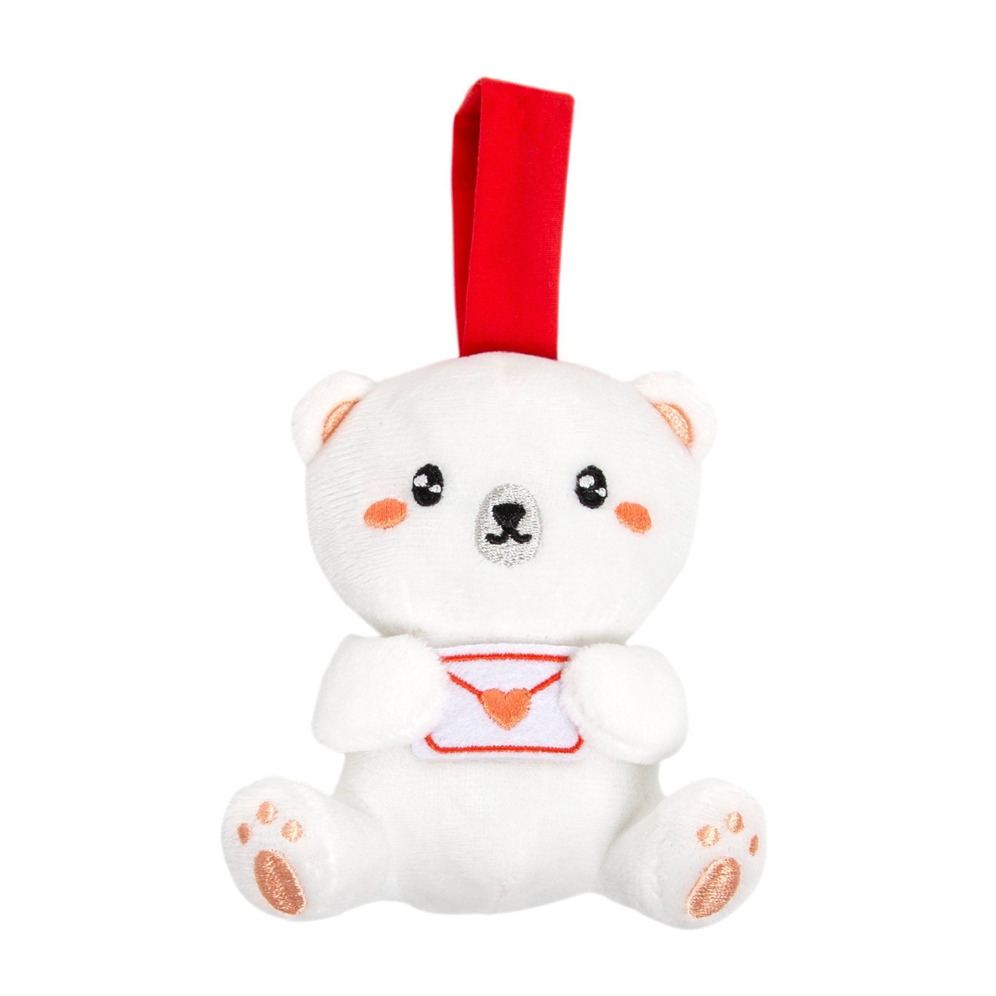 Travel Accessories Baby - Ayıcık Peluş Bebek Arabası Oyuncağı Polyester