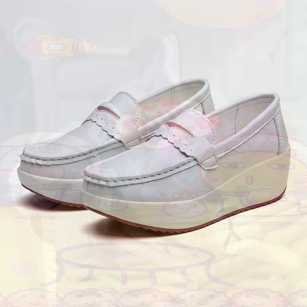 Travel Accessories Wholesale Suppliers - Platform Kış Pembe Spor Ayakkabı Tenis