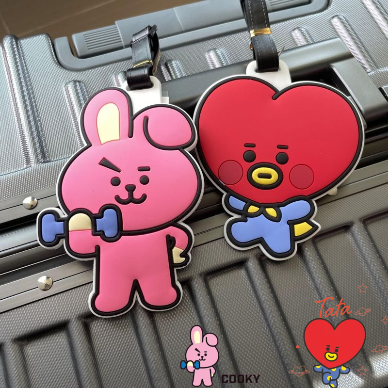 It Travel Accessories - BT21 çizgi film sevimli anahtarlık Kawaii