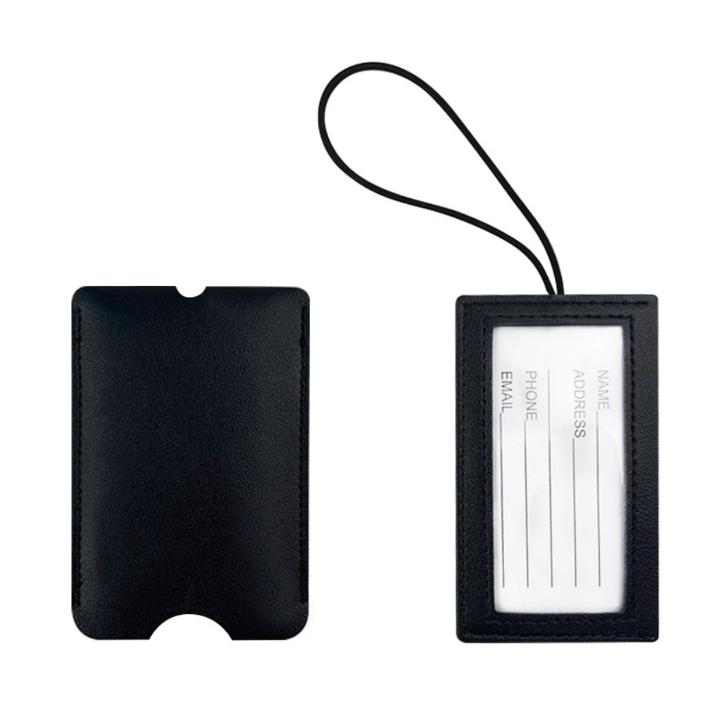 Travel Accessories Luggage Straps - PU Deri Çıkarılabilir Bagaj Etiketi Sırt