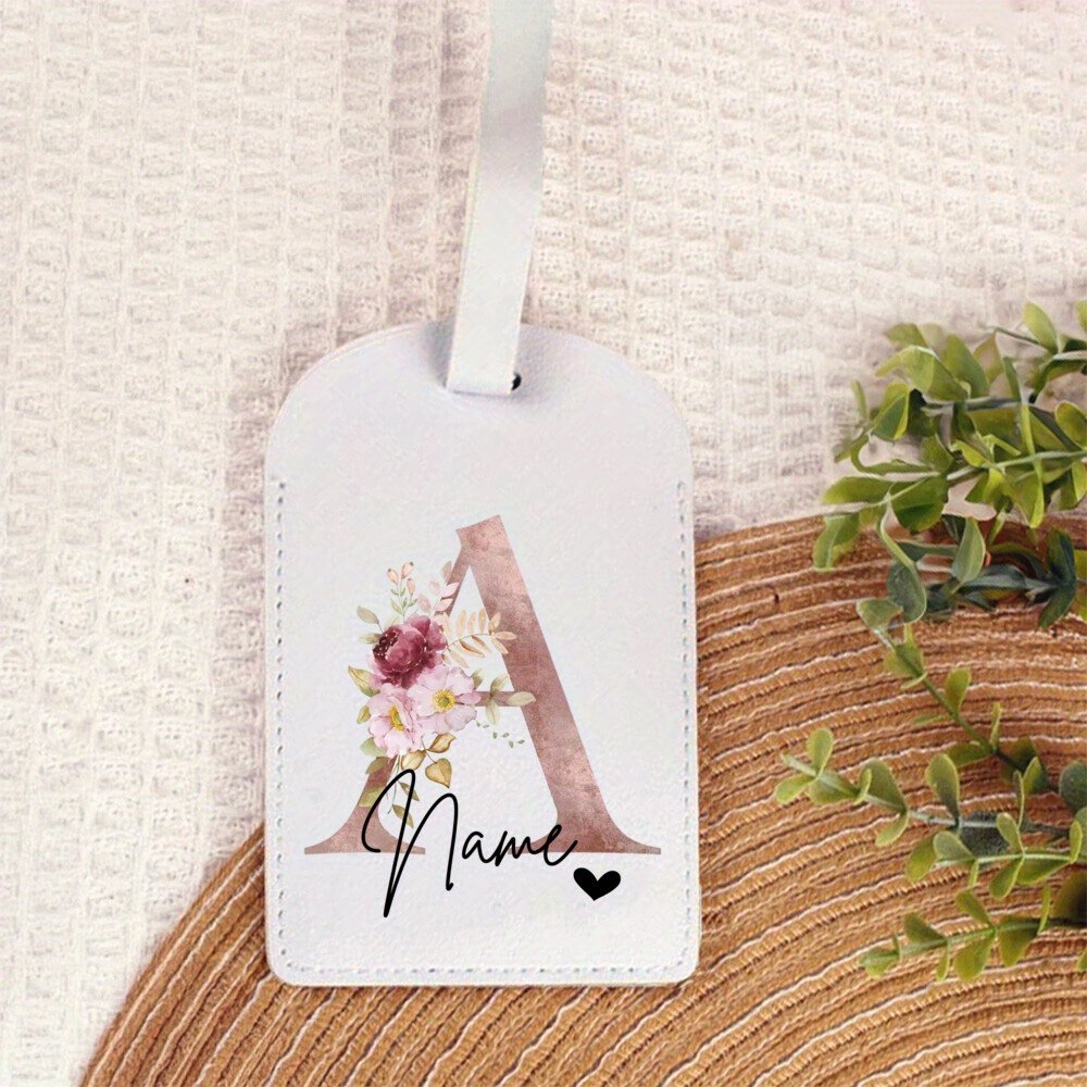 It Travel Accessories - Kişiselleştirilmiş PU Bagaj Etiketi Moda Baskı