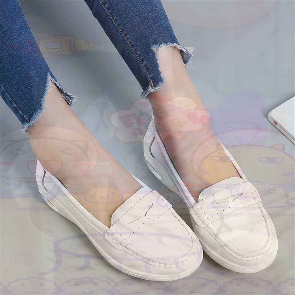 Travel Accessories Wholesale Suppliers - Yumuşak Slip-on Bayan Büyük Boy Ayakkabı