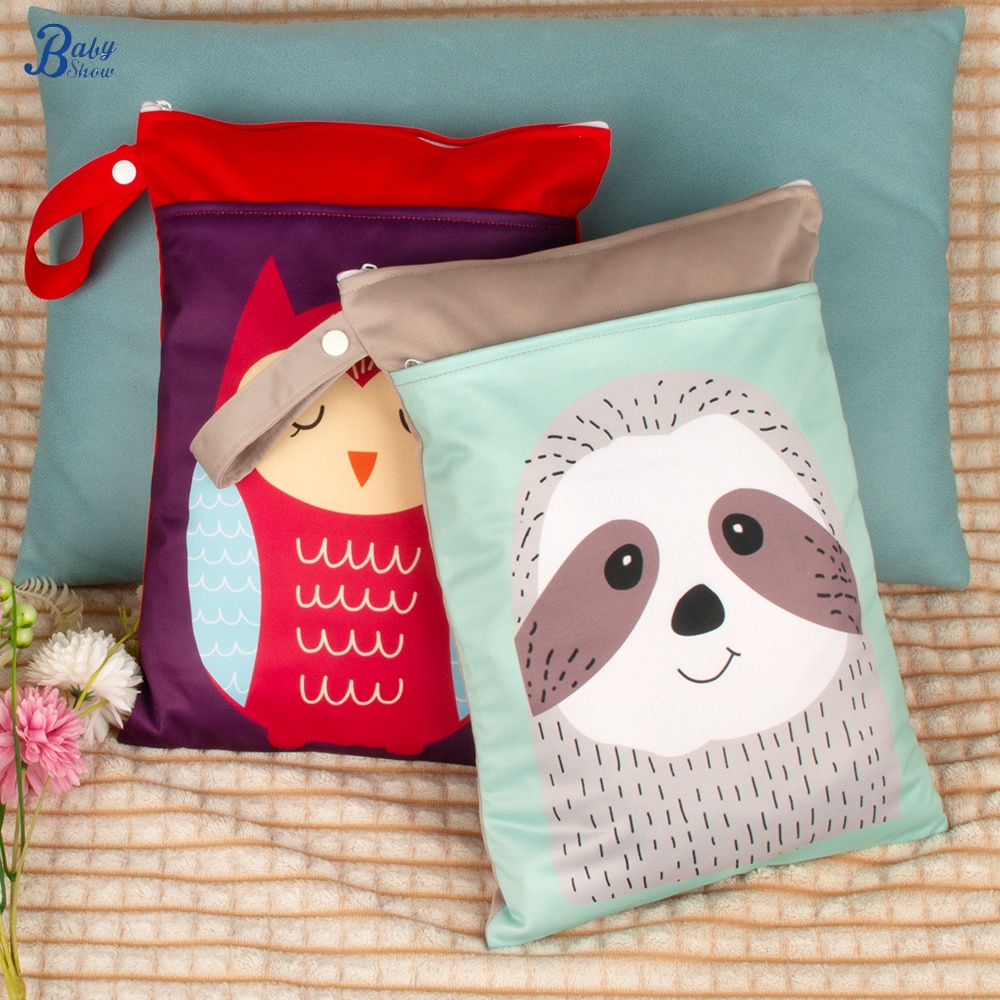 Travel Accessories Baby - Babyshow Yıkanabilir Çanta, Islak ve Kuru