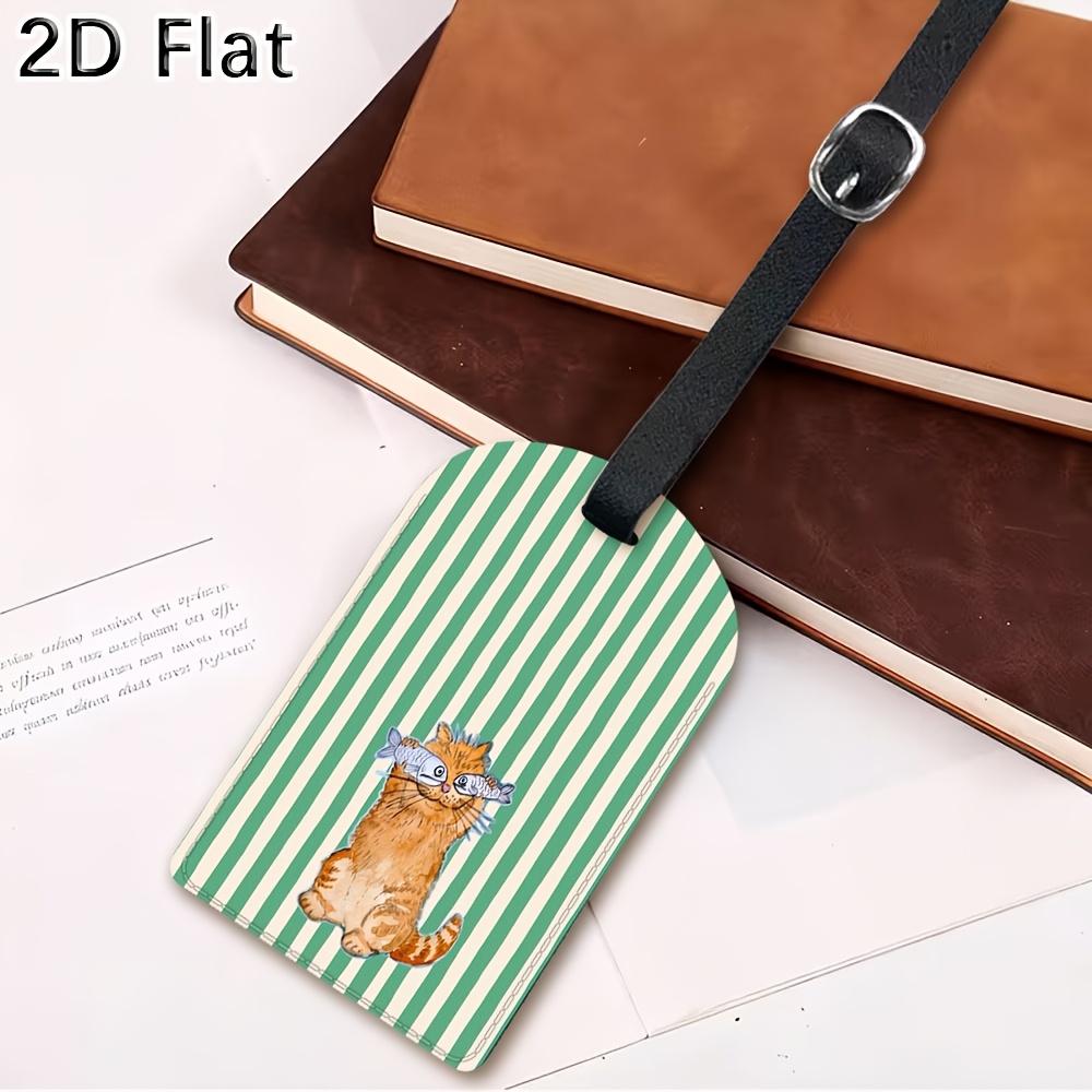 Sevimli Kedi ve Yeşil Çizgili  - Travel Accessories Luggage Straps incelemesi ve fiyatı