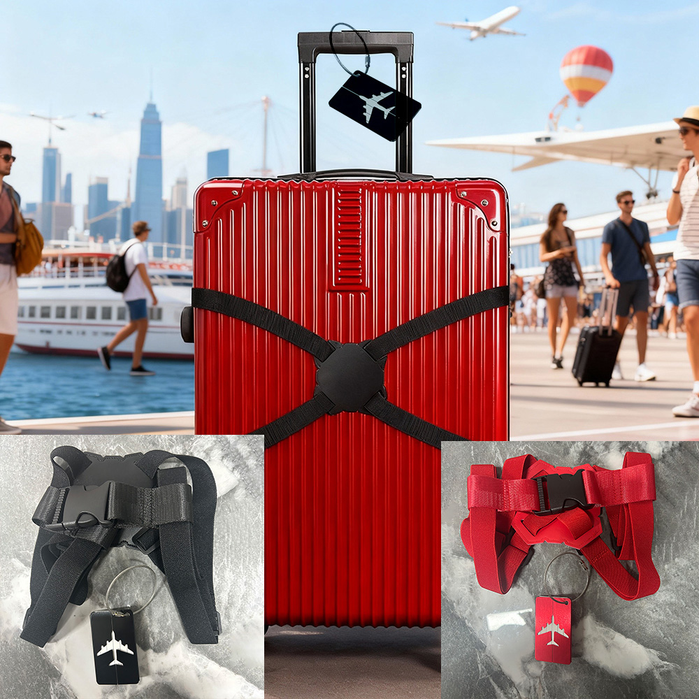 2 Adet/Set Açık Hava Seyahat B - Travel Accessories Luggage Straps incelemesi ve fiyatı