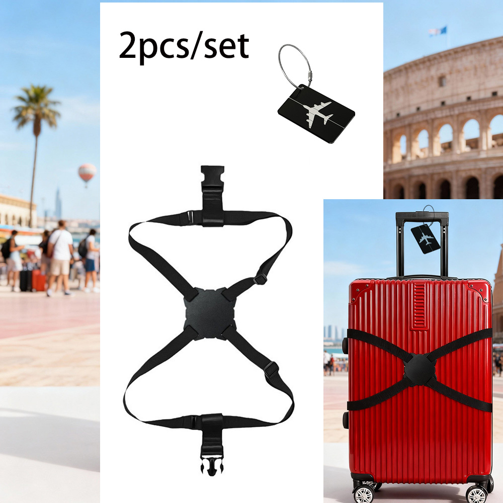 2 Adet/Set Açık Hava Seyahat B - Travel Accessories Luggage Straps incelemesi ve fiyatı