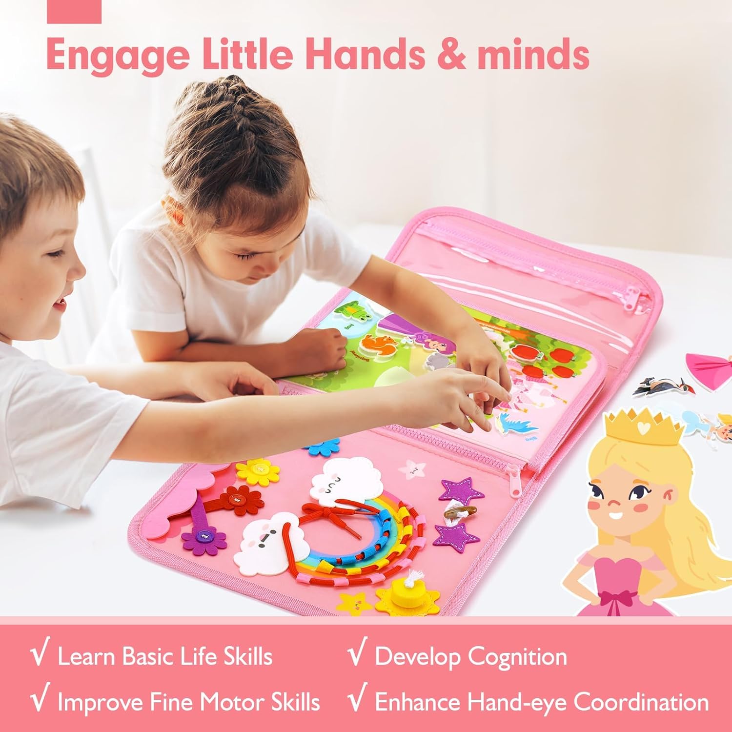 Yürümeye başlayan meşgul tahta - Travel Accessories Baby incelemesi ve fiyatı