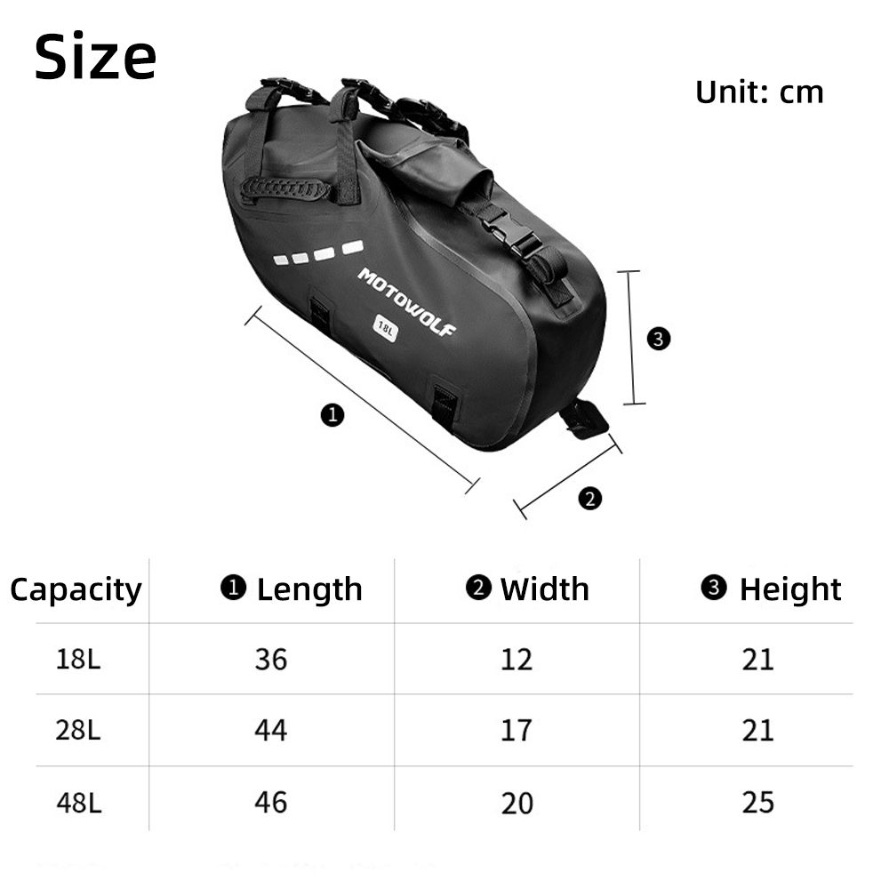 Su geçirmez Motosiklet Eyer Ça - It Travel Accessories incelemesi ve fiyatı