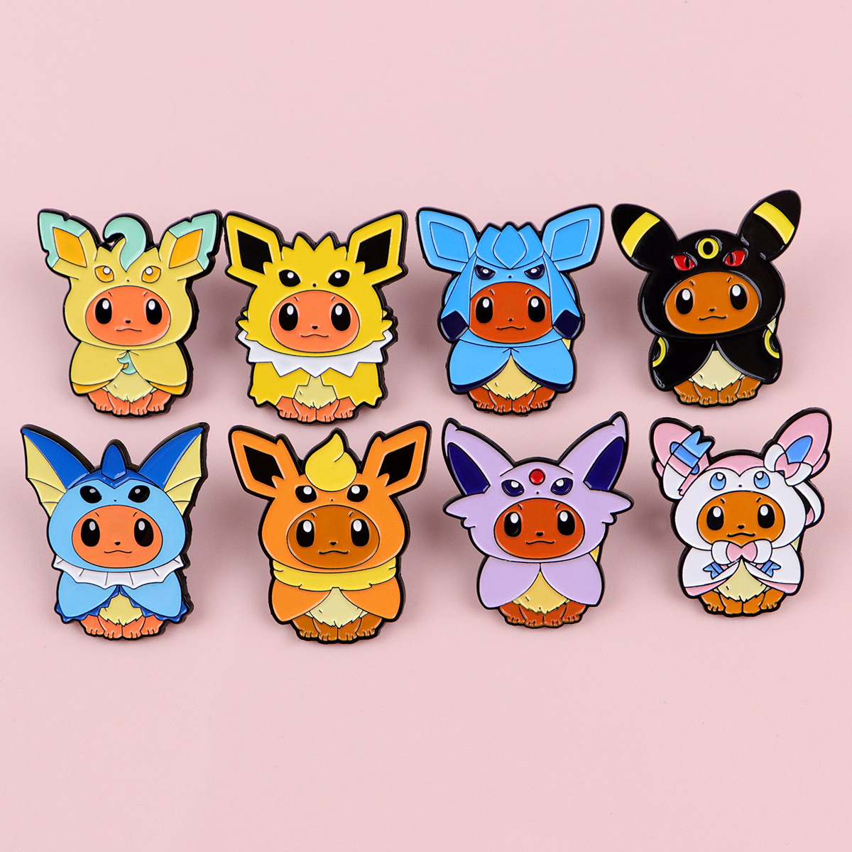 Kawaii Pokemon Anime Eevee Cos - Travel Accessories For Japan incelemesi ve fiyatı