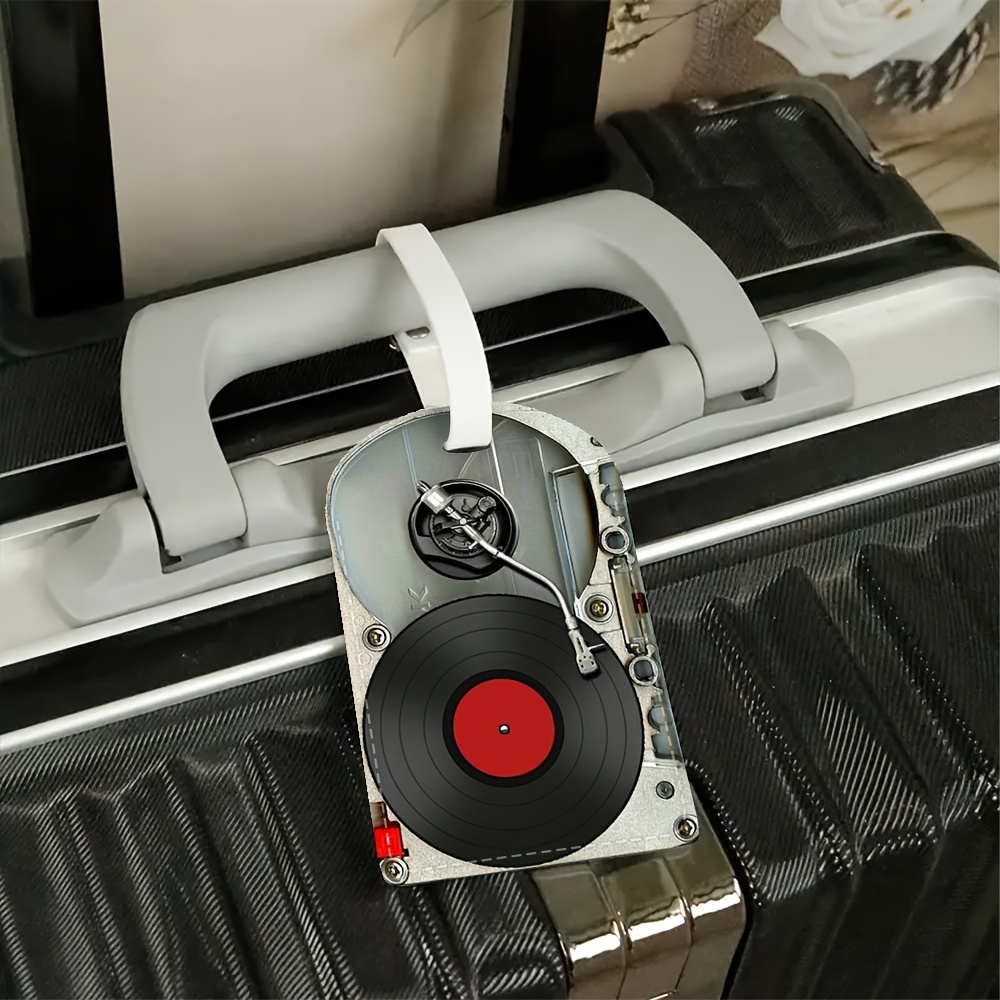 Vintage Plak Çalarlı Bagaj Eti - Travel Accessories Luggage Straps incelemesi ve fiyatı