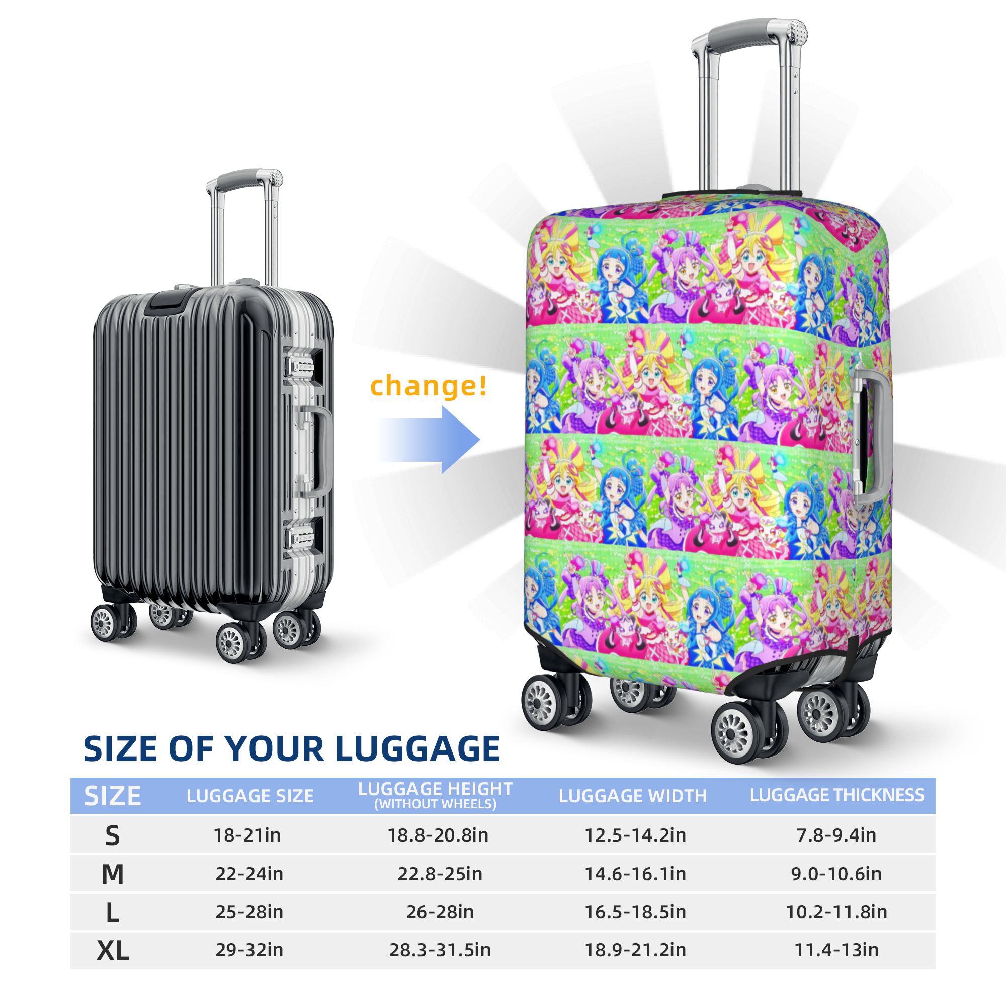 Özel Pretty C-Cures Bagaj Kapa - Travel Accessories Inc incelemesi ve fiyatı